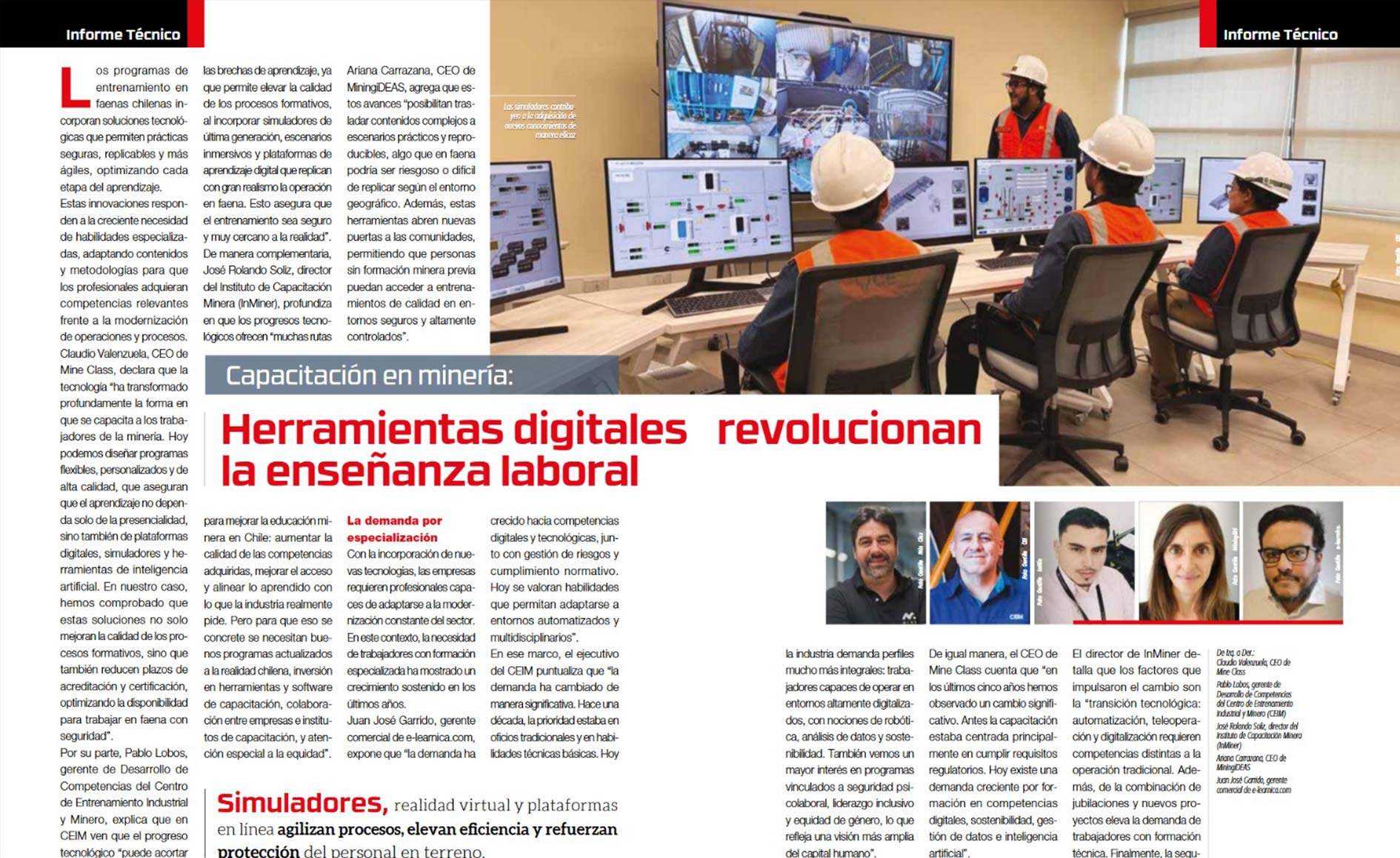 MiningiDEAS provee herramientas digitales para la enseñanza